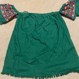 Off the shoulder top